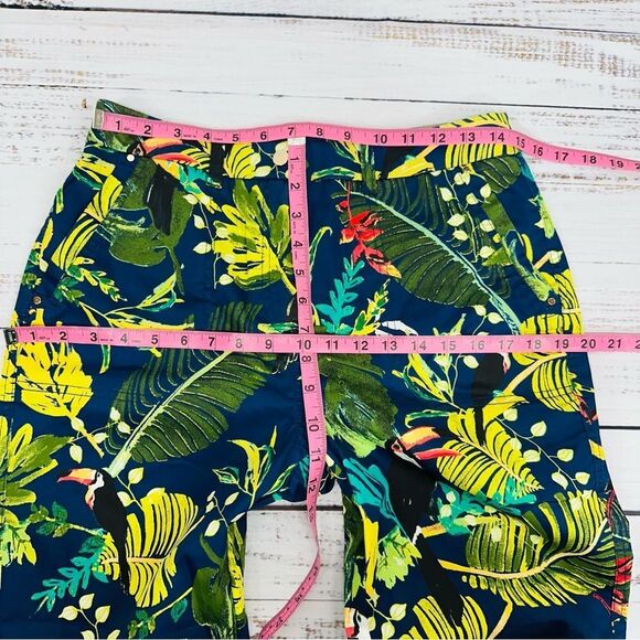 Chico’s Women’s 0.5 / 6 the Ultimate Fit Luxe Utility Tropical Ankle Pants NEW - Picture 9 of 14